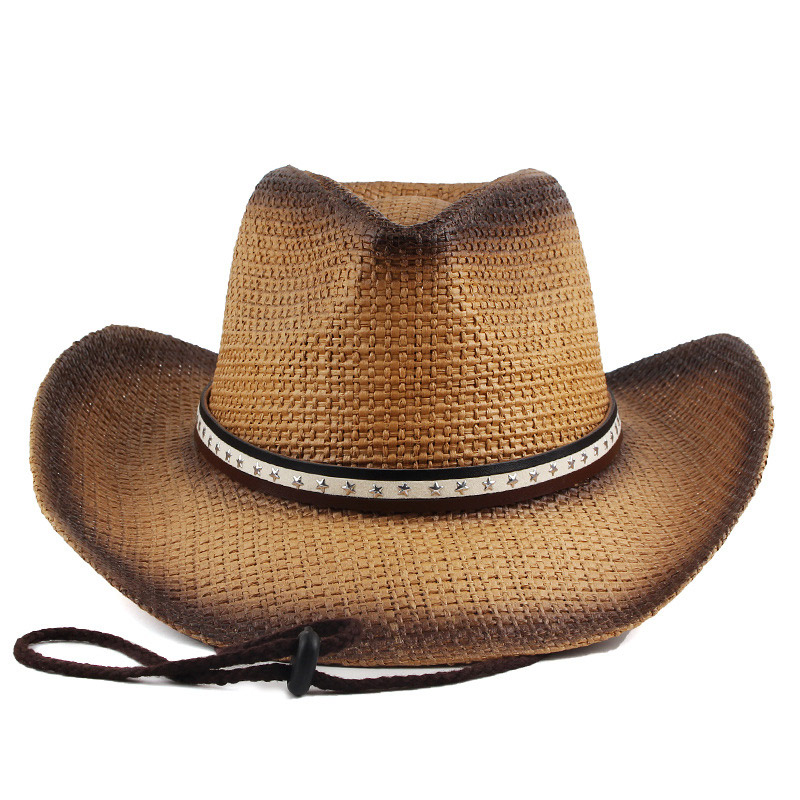 Pánský Outdoor Cowboy Sun Slam Hat